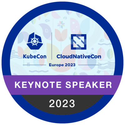 Keynote Speaker: KubeCon + CloudNativeCon Europe 2023