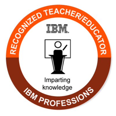 IBM Recognized Teacher/ Educator