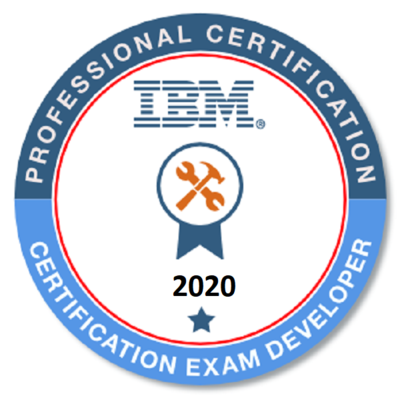IBM Certification Exam Developer 2020 - Level I
