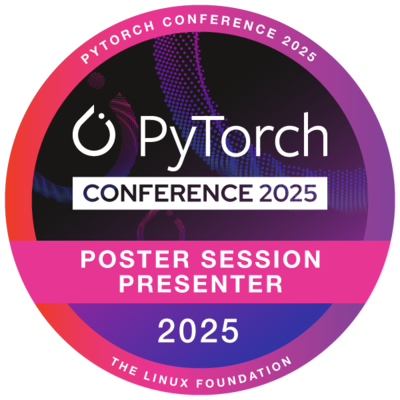Poster Session Presenter: PyTorch Conference 2025