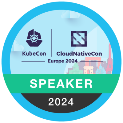Speaker: KubeCon + CloudNativeCon Europe 2024